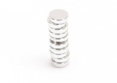 Stark magnet rund 15x3mm silver (MA15-3S)