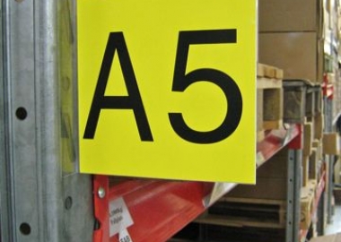 Adhesive labels to the GS sign (GSE)