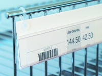 Label holder with hang clips (ALH)