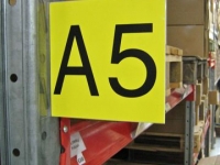 Adhesive labels to the GS sign (GSE)