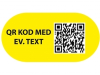 Golvmärkning, golvdekal med QR Kod